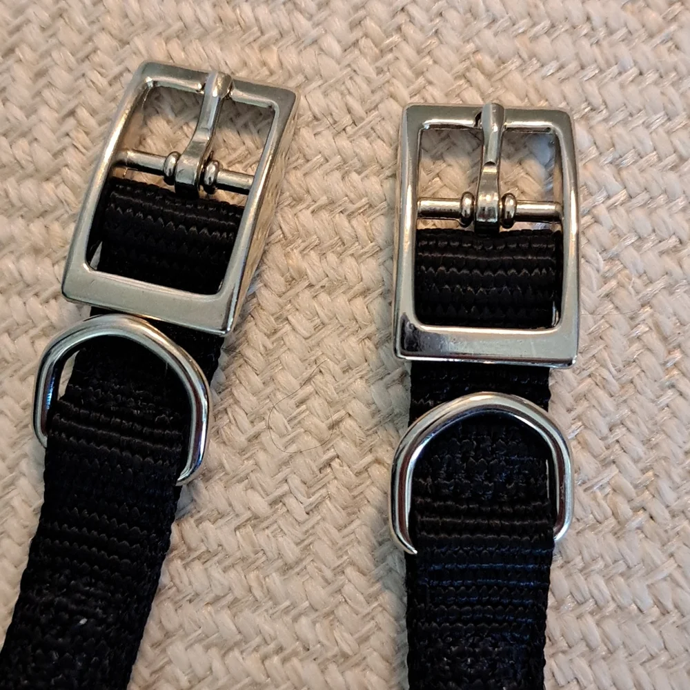 Petmate Mountain Collar, Set of 2 Dog Collars, Size Medium.